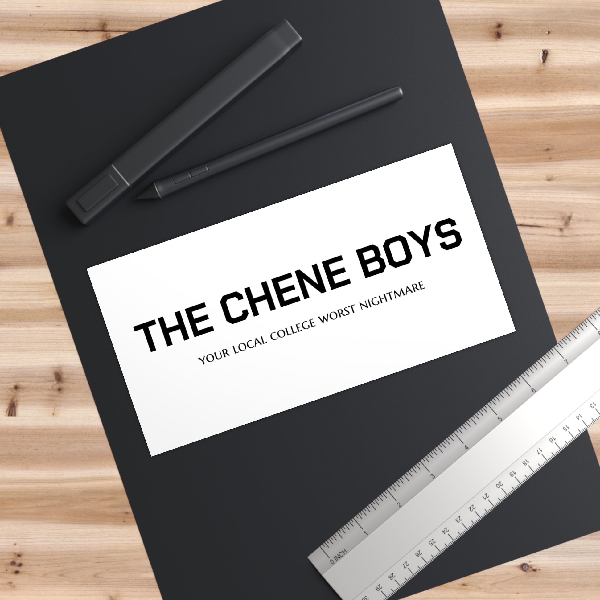 THE CHENE BOYS BUMPER STICKER