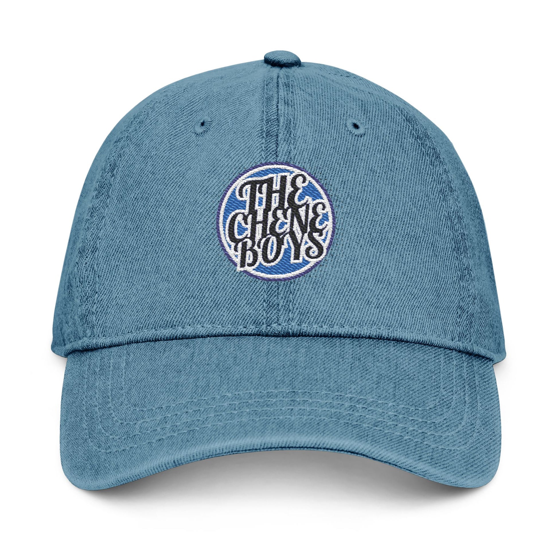THE CHENE BOYS Embroidered Denim Hat