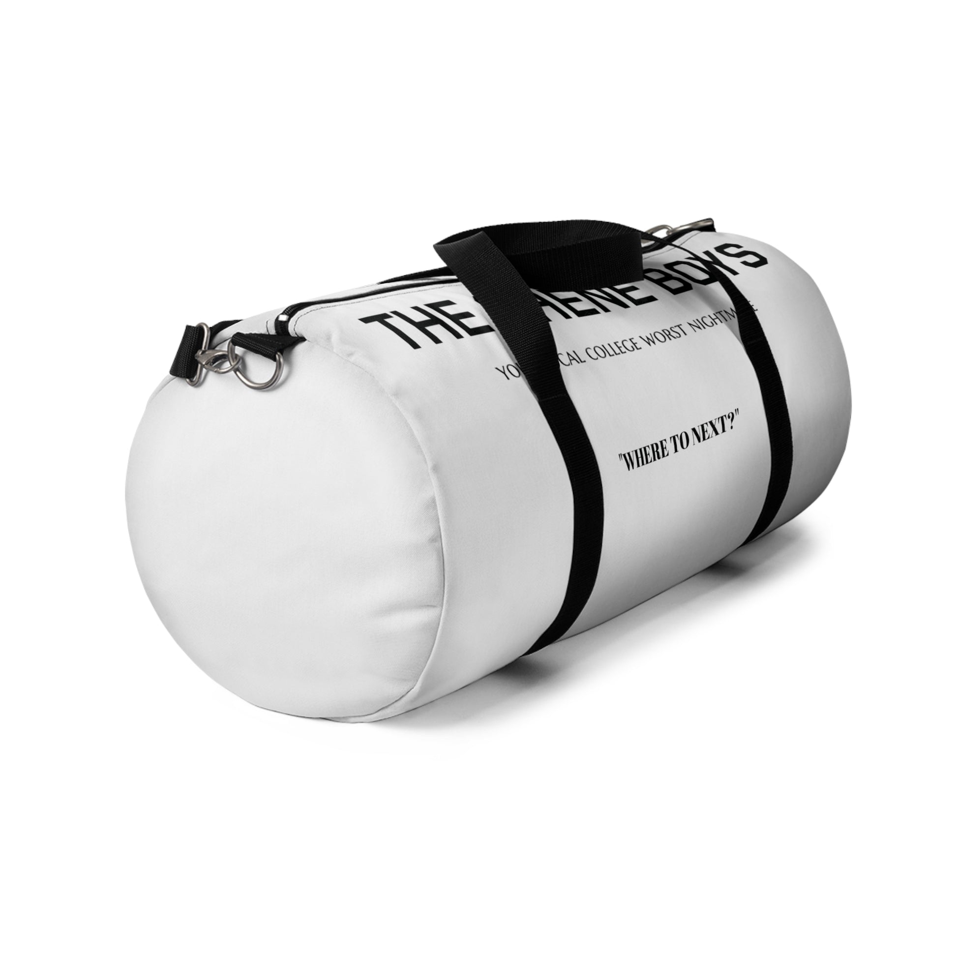 "WHERE TO NEXT" DUFFLE BAG - THE CHENE BOYS