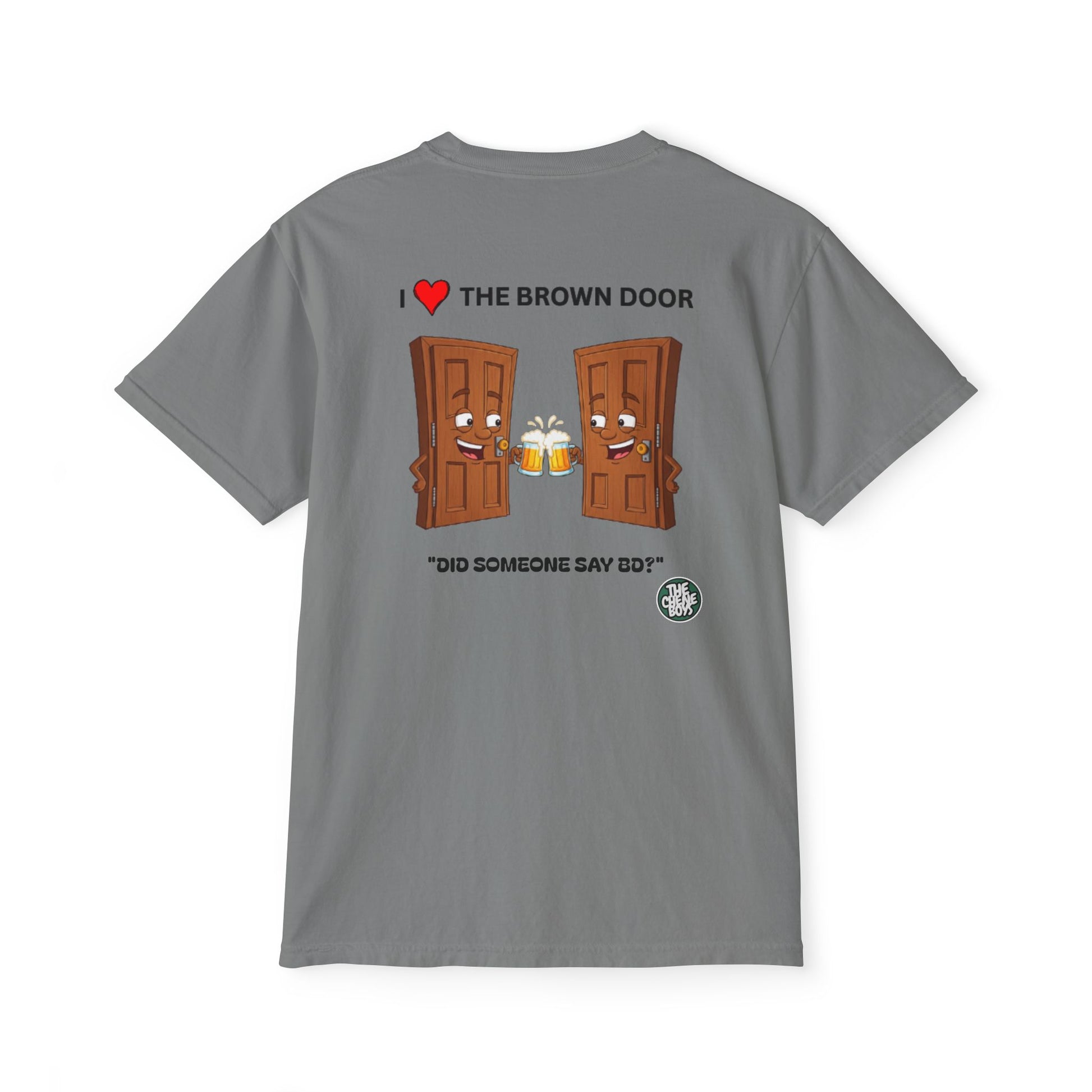 I HEART THE BROWN DOOR X CHENE BOYS SHIRTS - COMFORT COLOR POCKET TEES