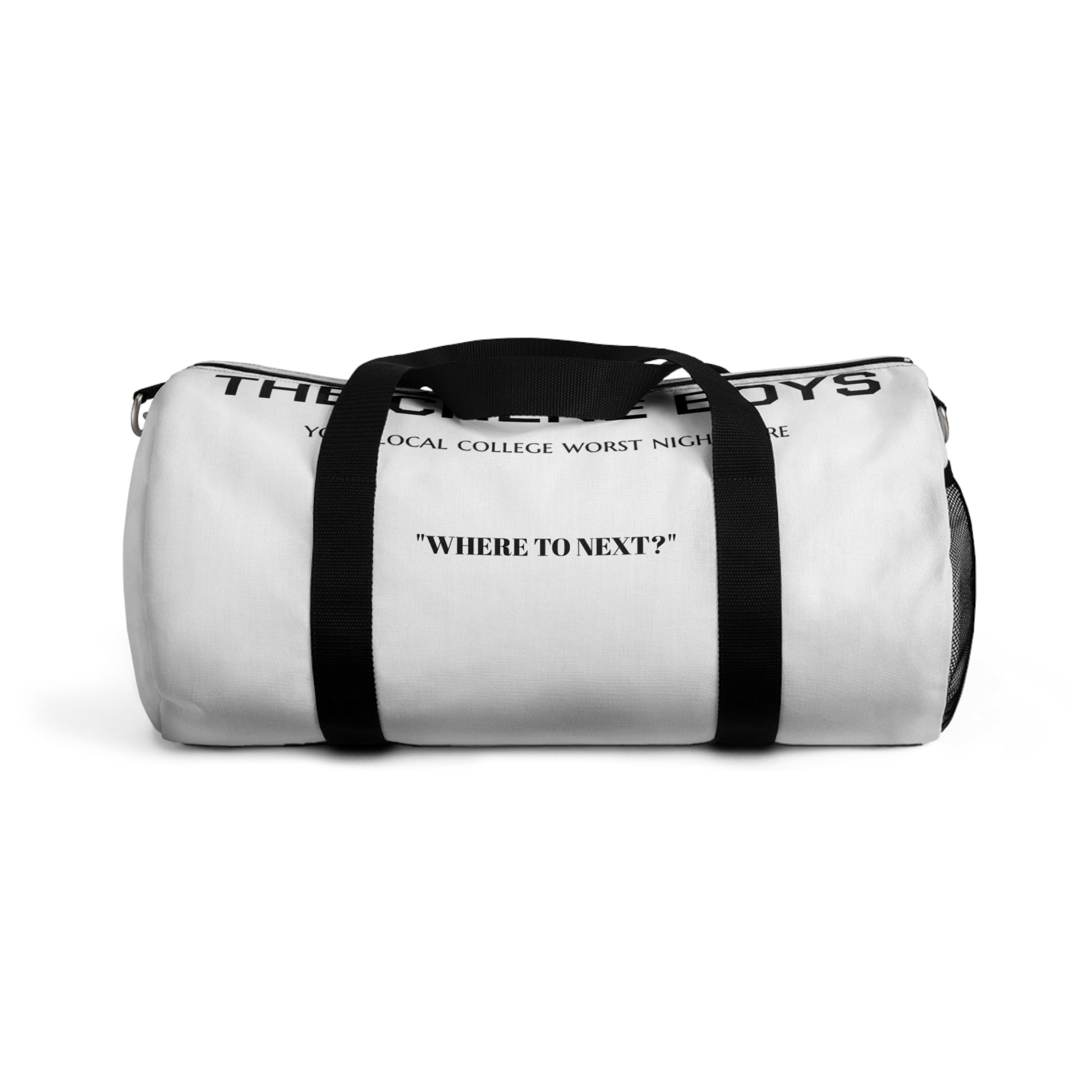 "WHERE TO NEXT" DUFFLE BAG - THE CHENE BOYS