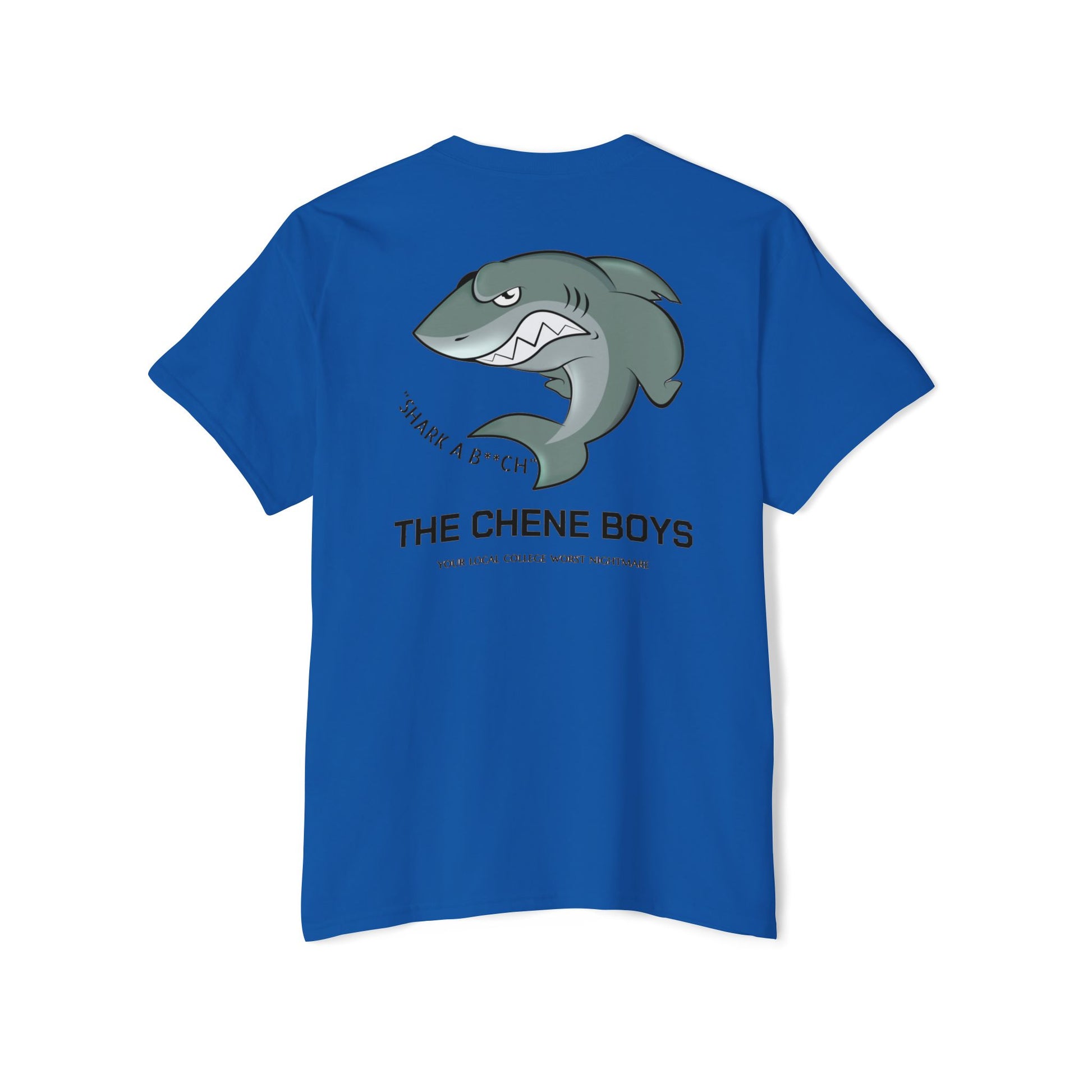 "SHARK A B**CH" TEE SHIRT - THE CHENE BOYS