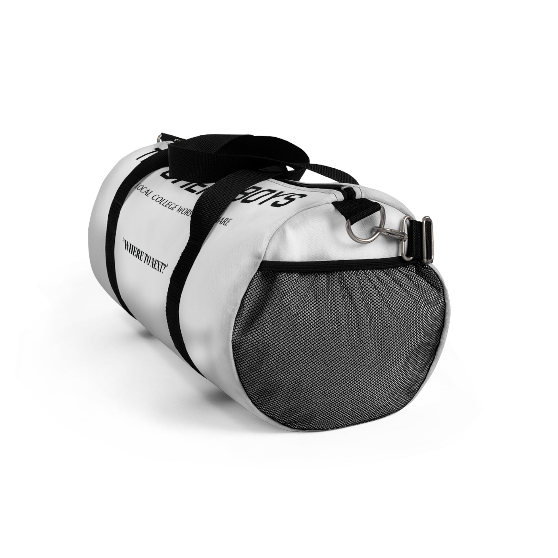 "WHERE TO NEXT" DUFFLE BAG - THE CHENE BOYS