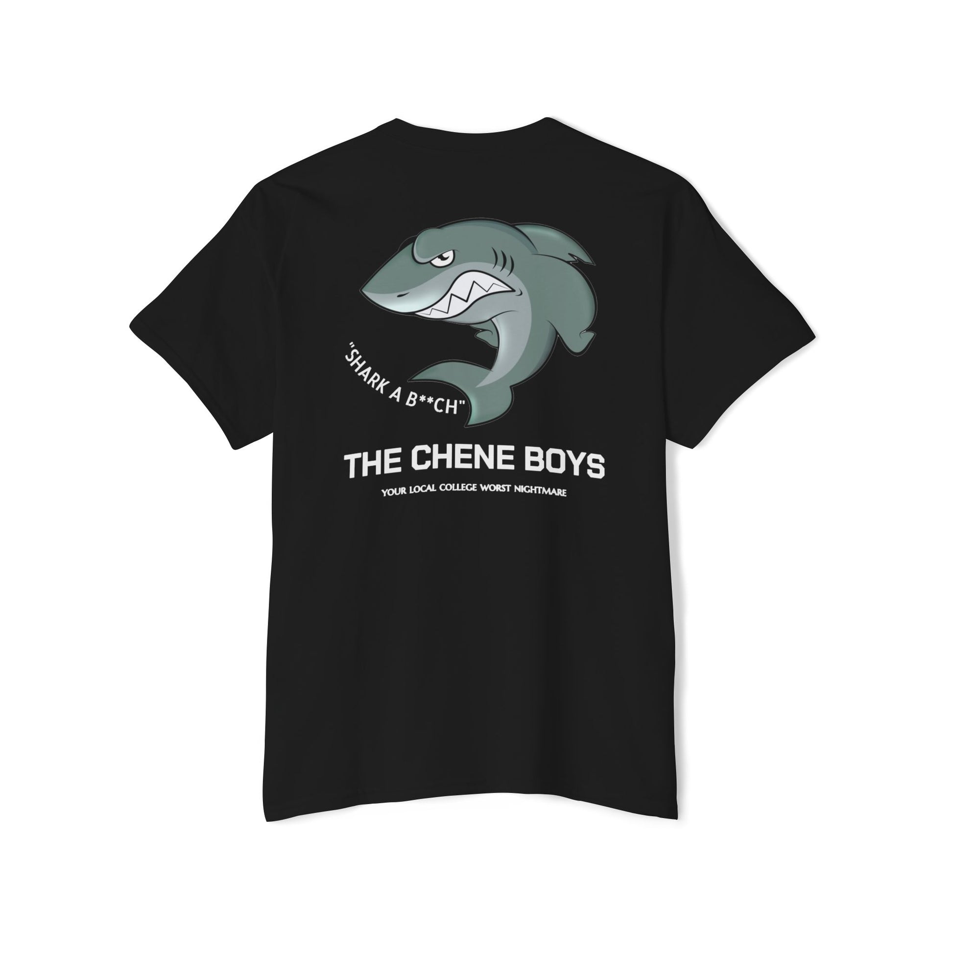"SHARK A B**CH" TEE SHIRT - THE CHENE BOYS