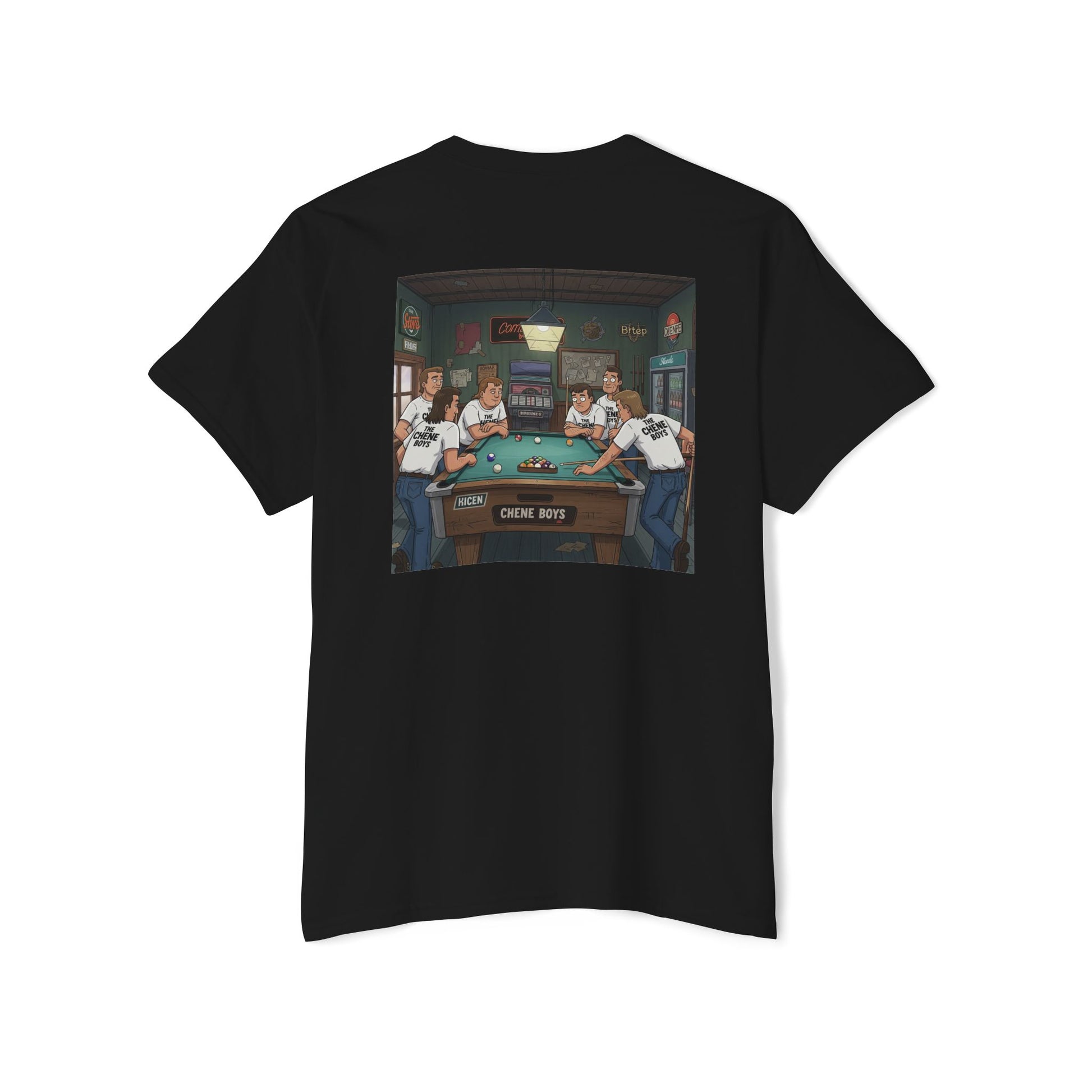 THE CHENE BOYS REVIVAL - POOLHALL TEE - POCKET TEE