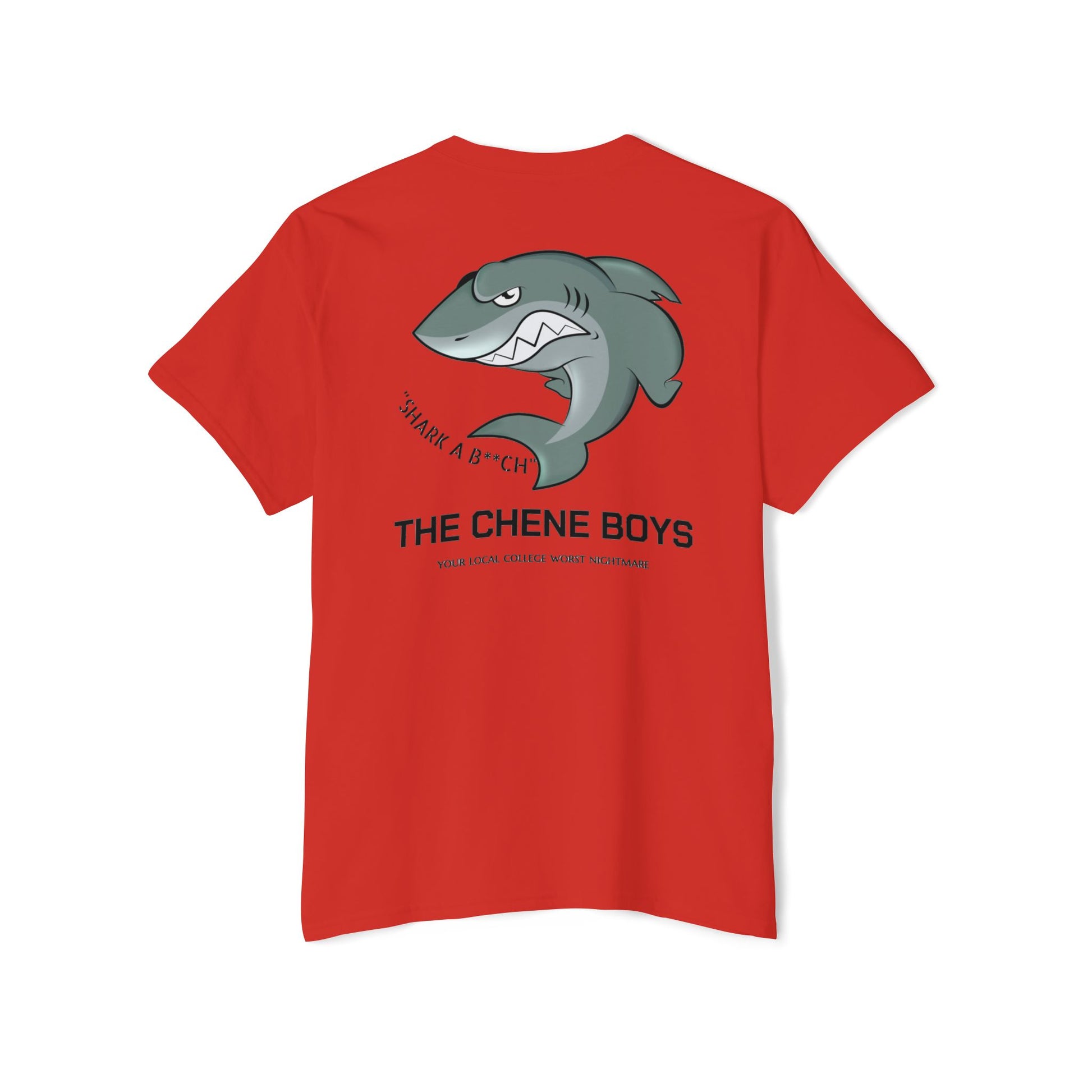 "SHARK A B**CH" TEE SHIRT - THE CHENE BOYS