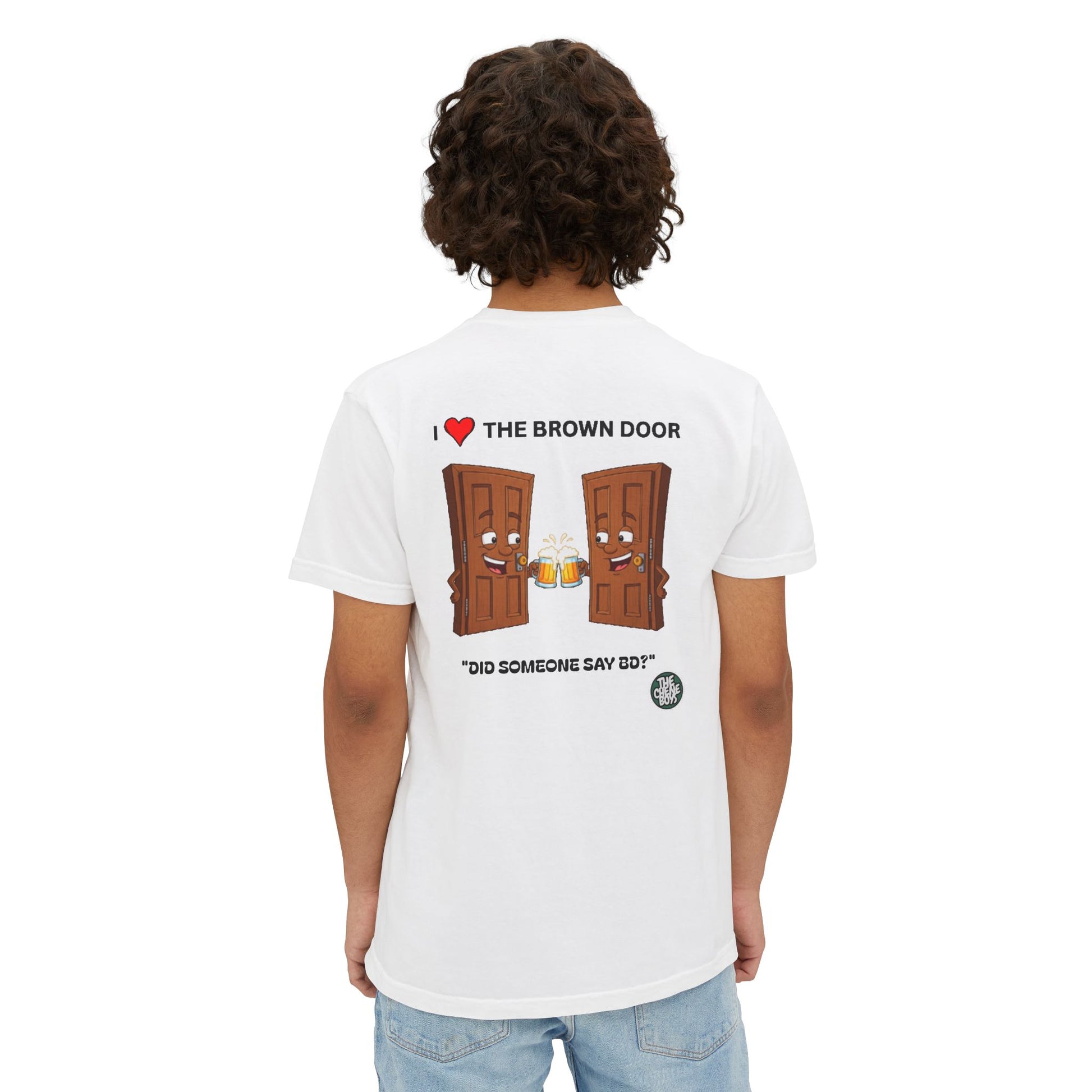 I HEART THE BROWN DOOR X CHENE BOYS SHIRTS - COMFORT COLOR POCKET TEES